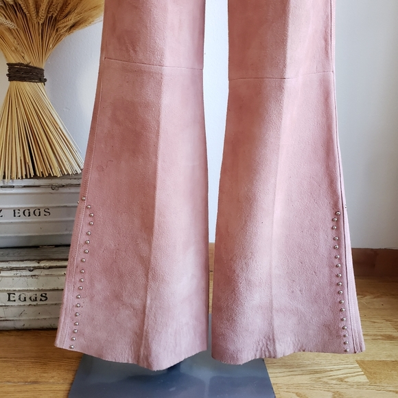 🎸🎤🎵Rockstar VTG Suede Studded Set🎶🎙🎸 - Picture 4 of 14